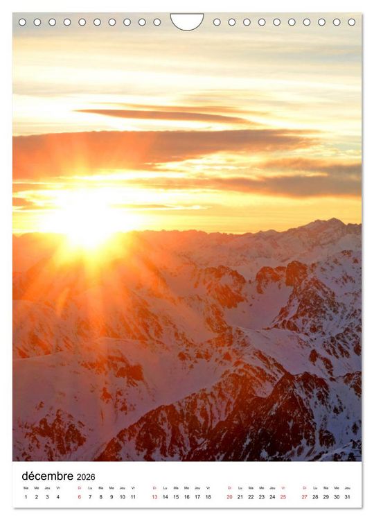 Produktbild: PIC DU MIDI Pyr&eacute;n&eacute;es (Calendrier mural 2026 DIN A4 horizontal), CALVENDO calendrier mensuel