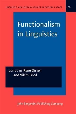 Produktbild: Functionalism in Linguistics