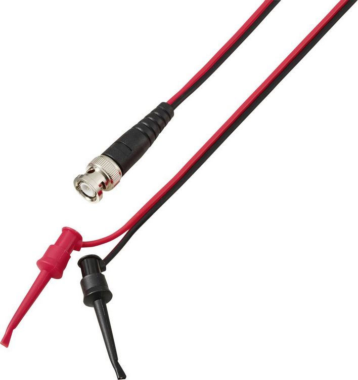 Produktbild: VOLTCRAFT BNC-Messleitung 0.80m Schwarz, Rot