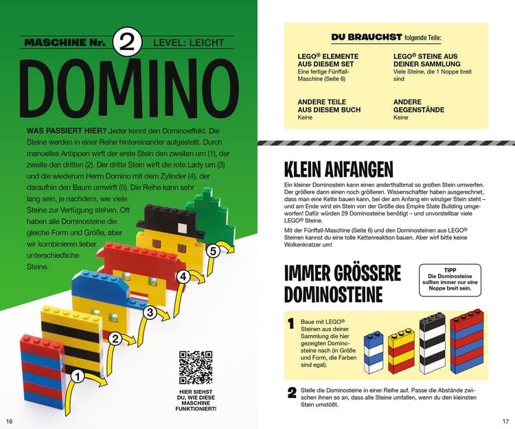 Produktbild: LEGO&reg; Kettenreaktionen: Baue dir 10 bewegliche Maschinen