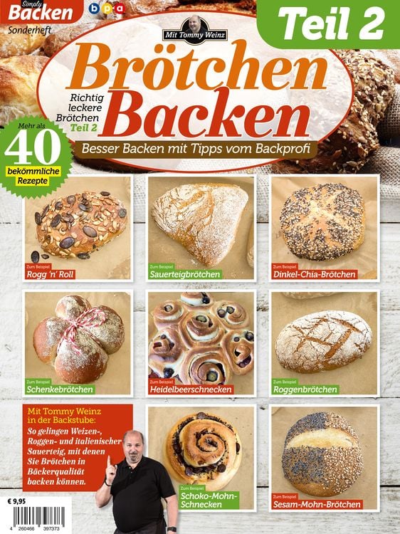 Produktbild: Br&ouml;tchen Backen mit Tommy Weinz - Teil 2