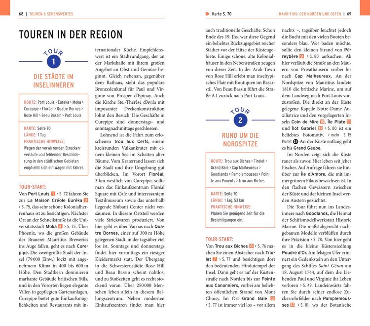 Produktbild: POLYGLOTT on tour Reisef&uuml;hrer Mauritius/R&eacute;union