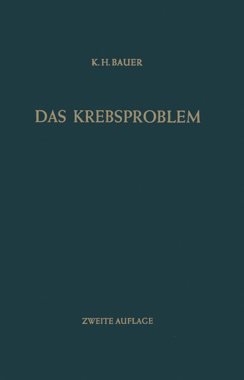 Produktbild: Das Krebsproblem