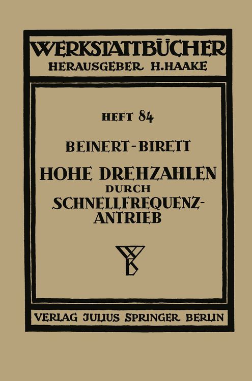 Produktbild: Hohe Drehzahlen durch Schnellfrequenz-Antrieb