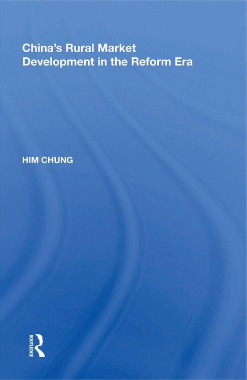 Produktbild: China's Rural Market Development in the Reform Era