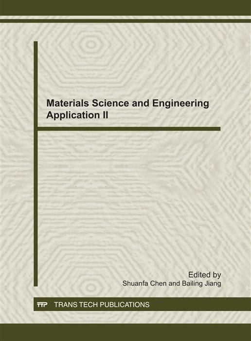 Produktbild: Materials Science and Engineering Application II
