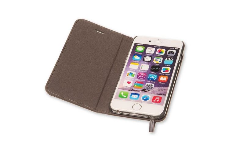 Produktbild: Moleskine Klassische Tasche f&uuml;r Iphone 6/6s, Schiefergrau