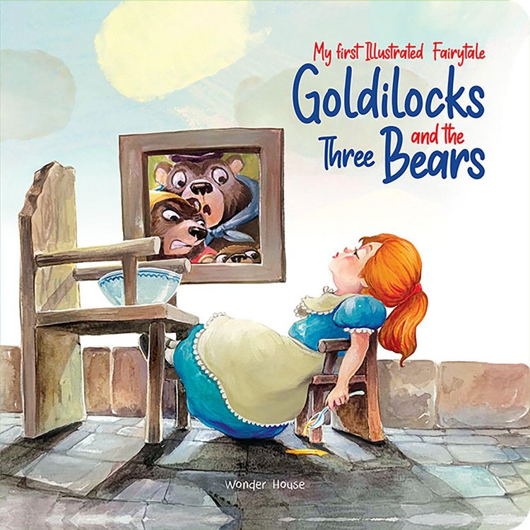 Produktbild: My First Illustrated Fairytale Board Book - Goldilocks and the Three Bears
