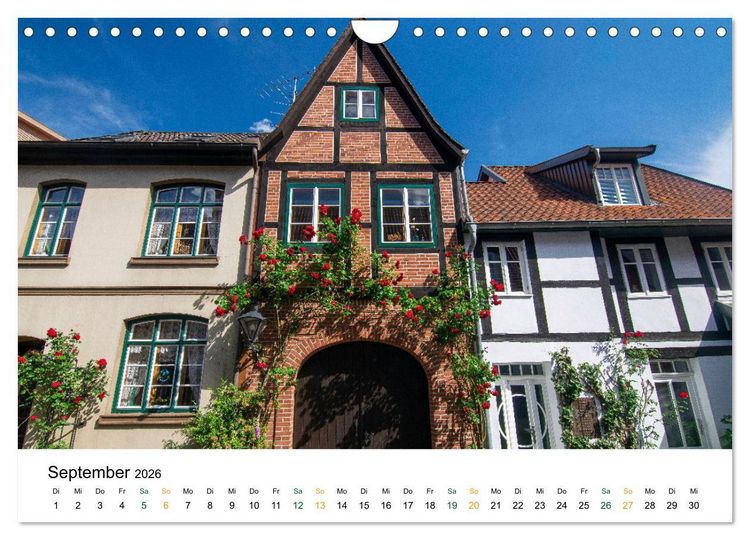 Produktbild: L&uuml;neburg (Wandkalender 2026 DIN A4 quer), CALVENDO Monatskalender