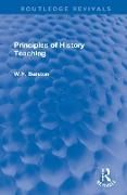 Produktbild: Principles of History Teaching