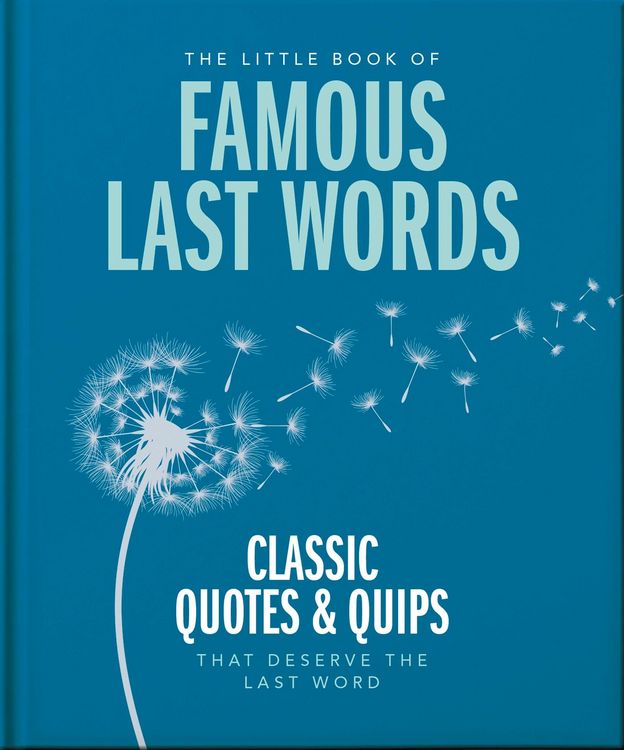 Produktbild: The Little Book of Famous Last Words
