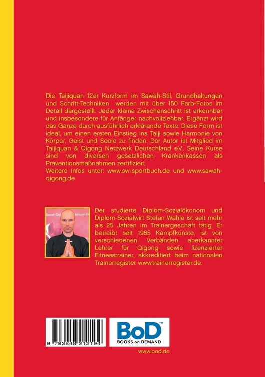 Produktbild: Taijiquan f&uuml;r Einsteiger by Stefan Wahle
