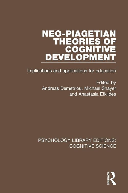 Produktbild: Neo-Piagetian Theories of Cognitive Development