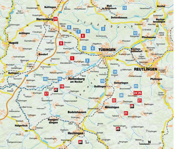 Produktbild: Erlebnis-Wanderungen in und um Tübingen