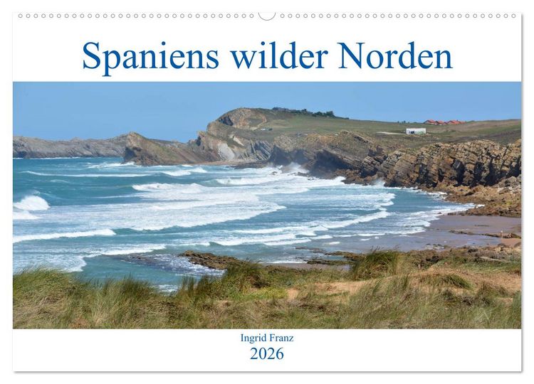 Produktbild: Spaniens wilder Norden (Wandkalender 2026 DIN A2 quer), CALVENDO Monatskalender