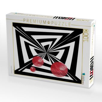Produktbild: CALVENDO Puzzle SCHWARZ, WEI&szlig;, ROT 2 | 1000 Teile Lege-Gr&ouml;&szlig;e 64x48cm Foto-Puzzle f&uuml;r gl&uuml;ckliche Stunden