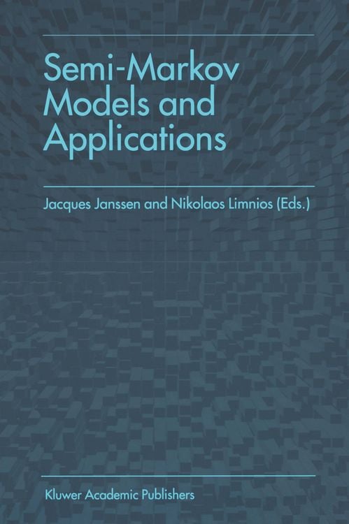 Produktbild: Semi-Markov Models and Applications