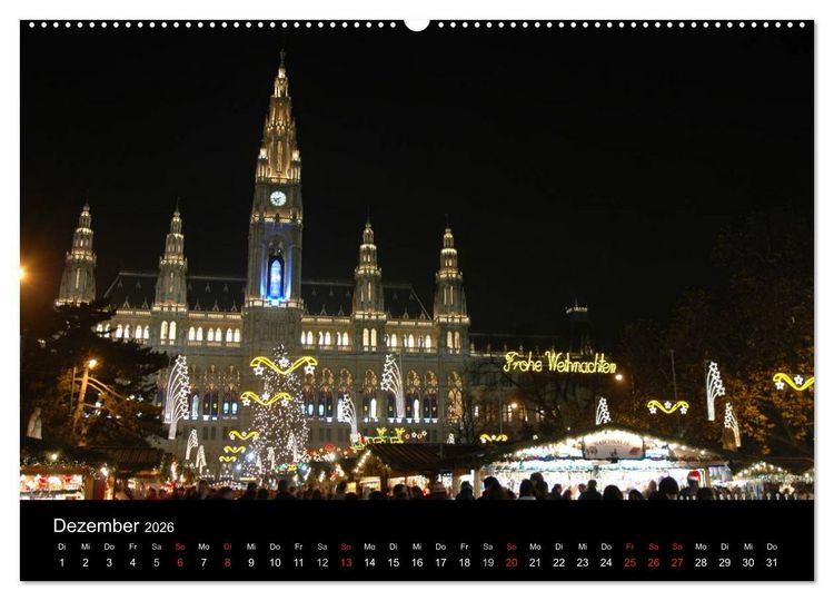 Produktbild: Wien (hochwertiger Premium Wandkalender 2026 DIN A2 quer), Kunstdruck in Hochglanz