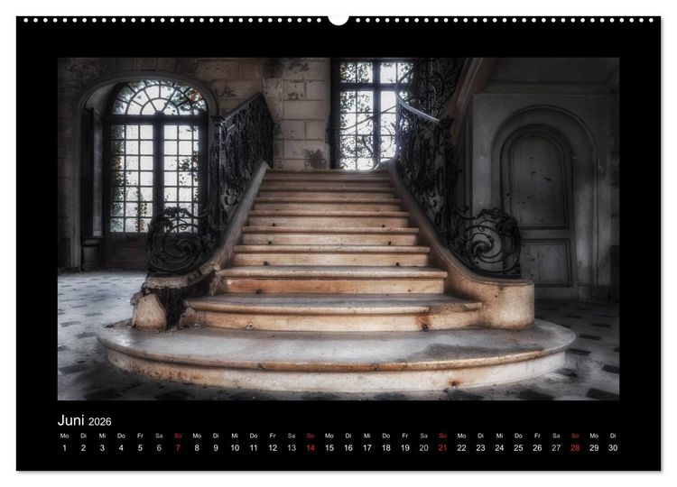Produktbild: Lost Places - vergessene orte vergessener glanz (hochwertiger Premium Wandkalender 2026 DIN A2 quer), Kunstdruck in Hochglanz