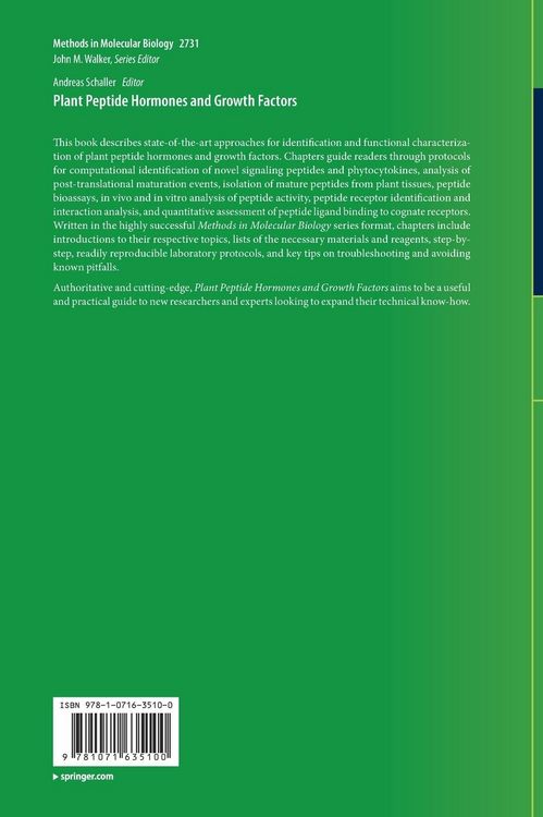 Produktbild: Plant Peptide Hormones and Growth Factors