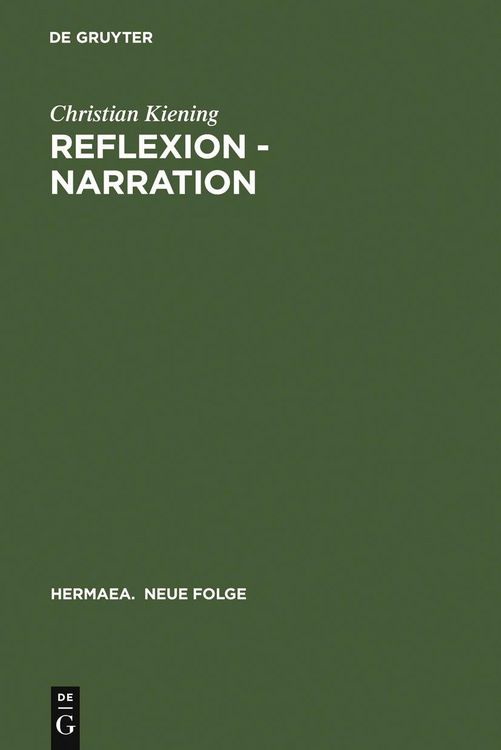 Produktbild: Reflexion - Narration