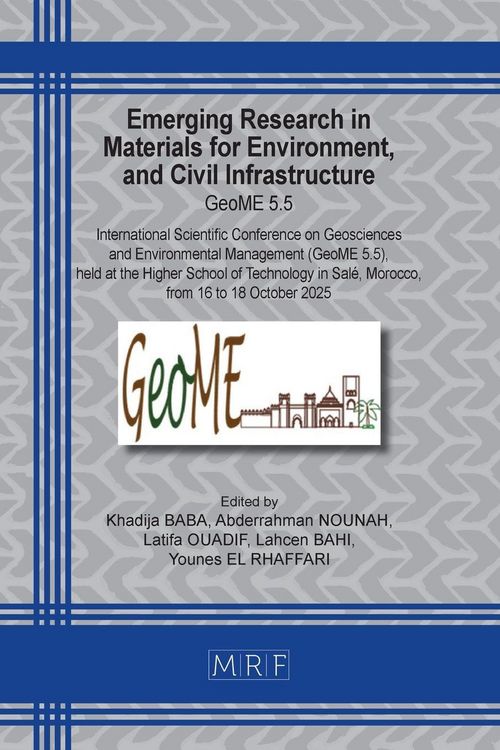 Produktbild: Emerging Research in Materials for Environment, and Civil Infrastructure