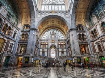 Produktbild: CALVENDO Puzzle Historischer Bahnhof | 1000 Teile Lege-Gr&ouml;&szlig;e 64x48cm Foto-Puzzle f&uuml;r gl&uuml;ckliche Stunden