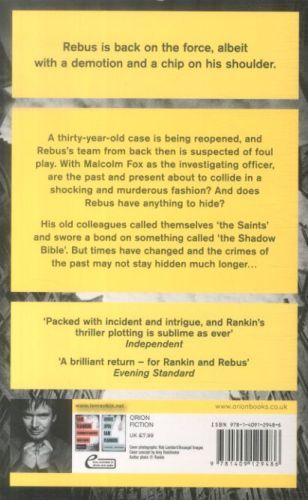 Produktbild: Rankin, I: Saints of the Shadow Bible