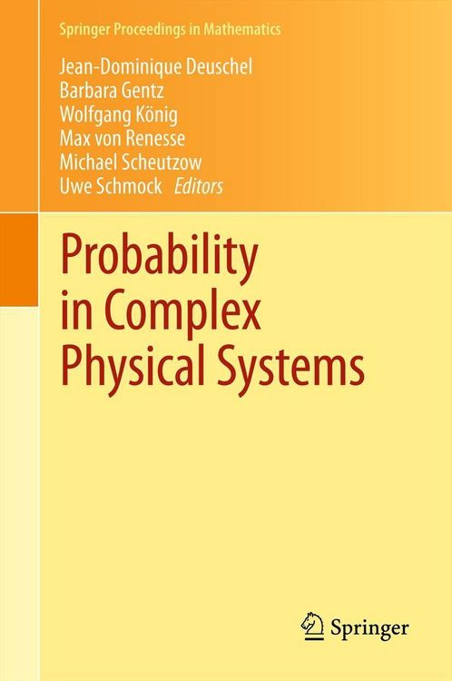 Produktbild: Probability in Complex Physical Systems