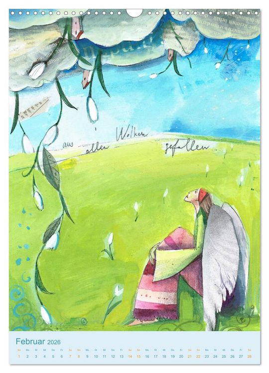 Produktbild: Im Elfenreich- Zauber und Magie der Elfen in sch&ouml;nen Aquarellen (Wandkalender 2026 DIN A3 hoch), CALVENDO Monatskalender