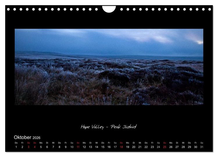 Produktbild: Amazing England - England's sch&ouml;nste Seiten (Wandkalender 2026 DIN A4 quer), CALVENDO Monatskalender
