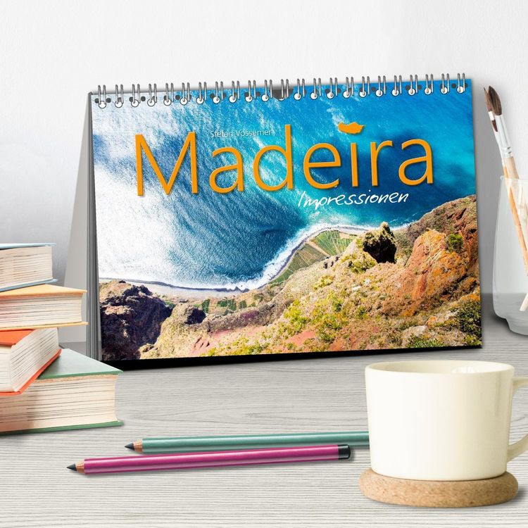Produktbild: Madeira Impressionen (Tischkalender 2026 DIN A5 quer), CALVENDO Monatskalender