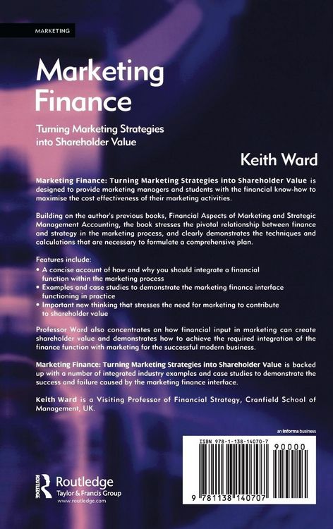 Produktbild: Marketing Finance