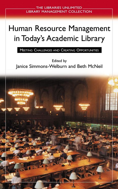 Produktbild: Human Resource Management in Today's Academic Library