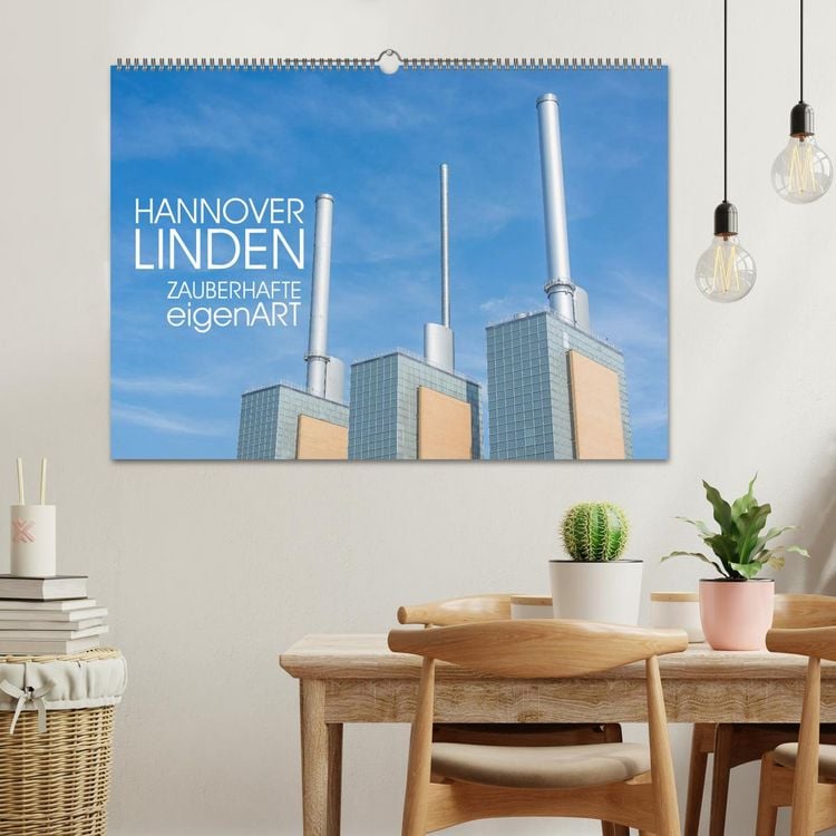Produktbild: HANNOVER LINDEN ZAUBERHAFTE eigenART (Wandkalender 2026 DIN A2 quer), CALVENDO Monatskalender