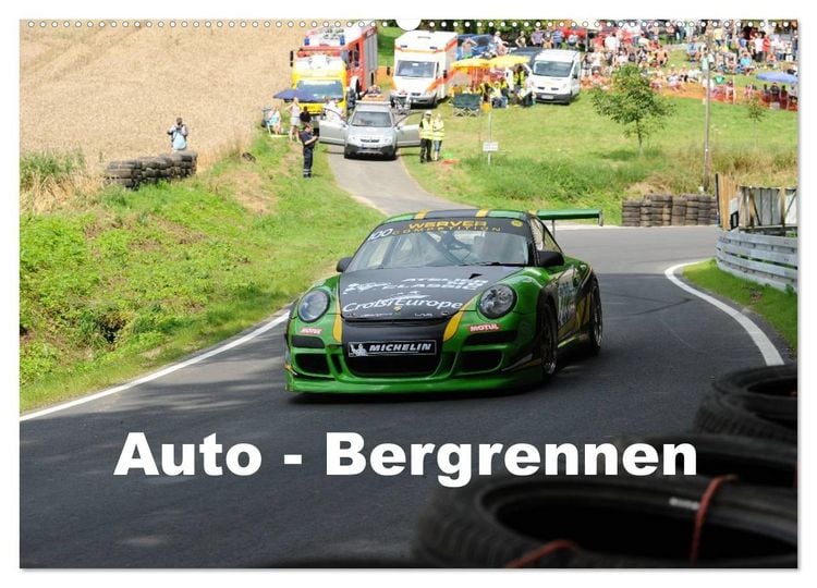 Produktbild: Auto - Bergrennen (Wandkalender 2026 DIN A2 quer), CALVENDO Monatskalender
