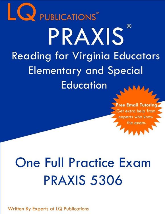 Produktbild: PRAXIS Reading for Virginia Educators Elementary and Special Education