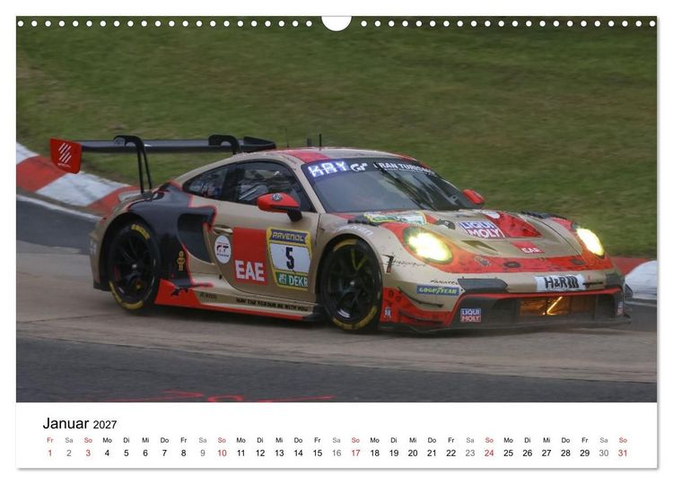 Produktbild: Motorsport aus Zuffenhausen (Wandkalender 2027 DIN A3 quer), CALVENDO Monatskalender