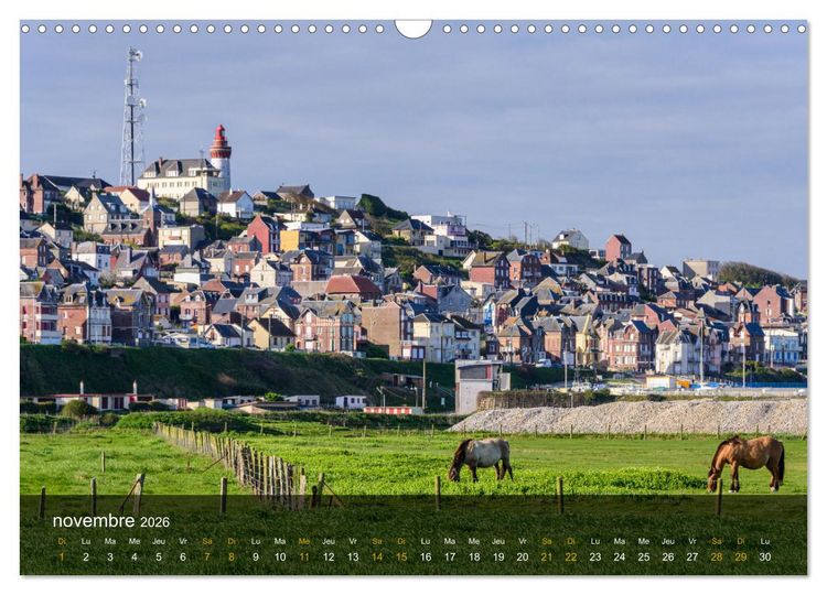 Produktbild: Ault aux portes de la Baie de Somme (Calendrier mural 2026 DIN A3 vertical), CALVENDO calendrier mensuel