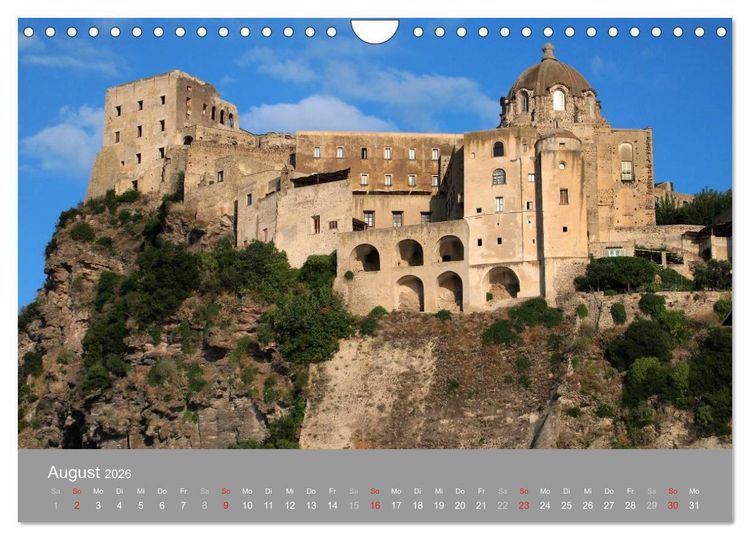 Produktbild: Ischia, die gr&uuml;ne Insel (Wandkalender 2026 DIN A4 quer), CALVENDO Monatskalender