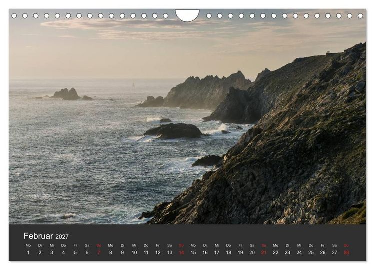Produktbild: Bretagne - Cap Sizun (Wandkalender 2027 DIN A4 quer), CALVENDO Monatskalender