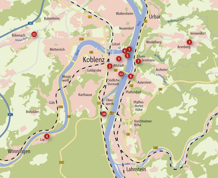 Produktbild: Zu Fu&szlig; durch Koblenz