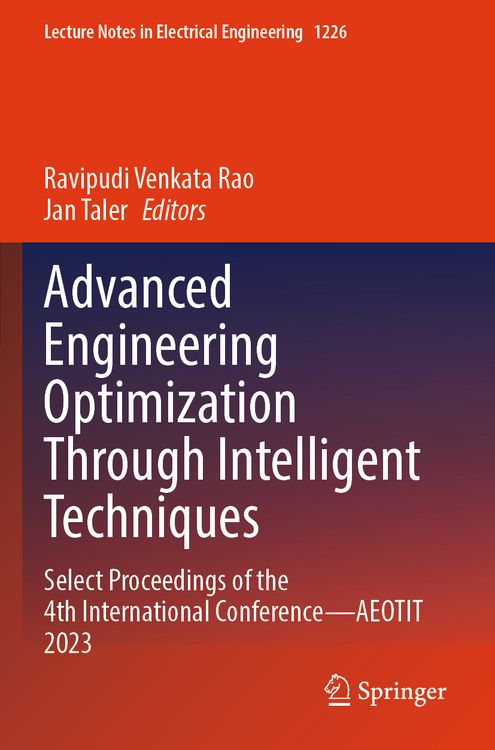 Produktbild: Advanced Engineering Optimization Through Intelligent Techniques