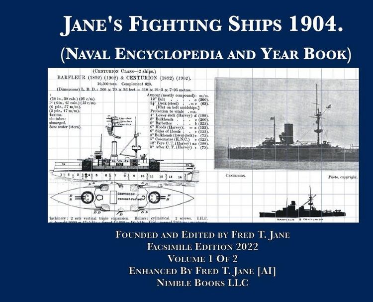 Produktbild: Jane's Fighting Ships 1904. (Naval Encyclopedia and Year Book)