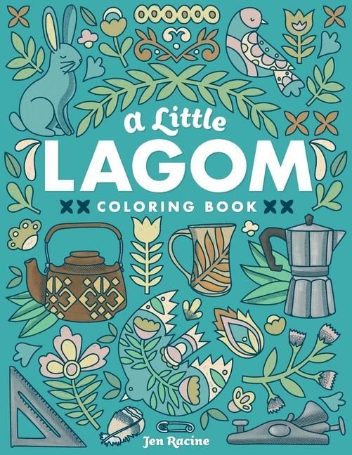 Produktbild: A Little Lagom Coloring Book: Scandinavian Inspired Balance & Harmony
