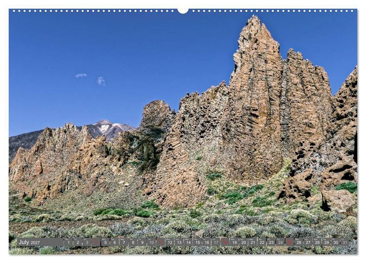 Produktbild: Tenerife - Magic Island in the Atlantic (High Quality Premium Wall Calendar 2027 DIN A2 landscape),CALVENDO 12 Month Wall Calendar