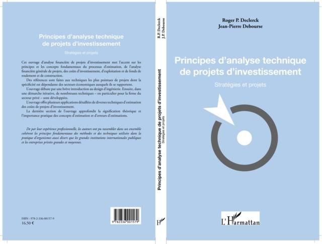 Produktbild: Principes d'analyse technique de projets d'investissement