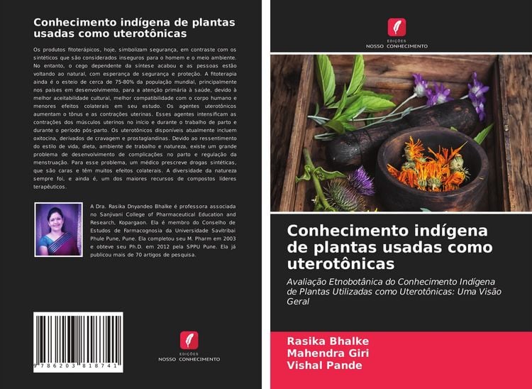 Produktbild: Conhecimento ind&iacute;gena de plantas usadas como uterot&ocirc;nicas