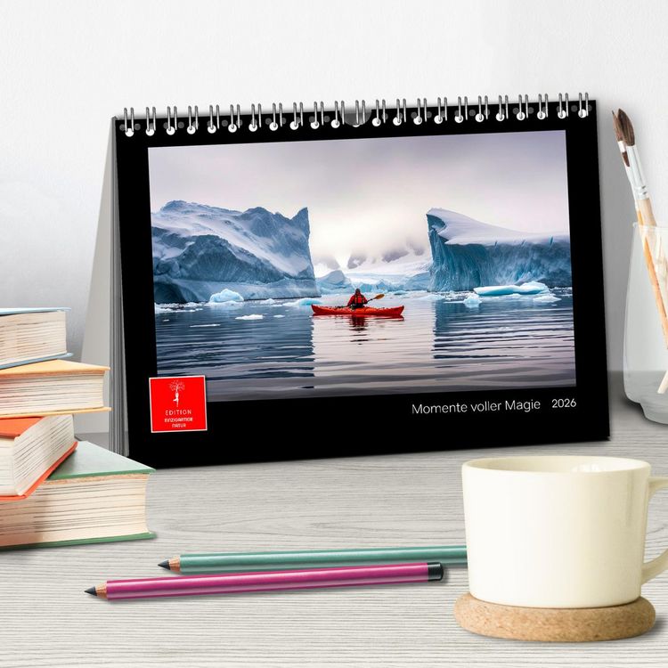 Produktbild: Momente voller Magie (Tischkalender 2026 DIN A5 quer), CALVENDO Monatskalender