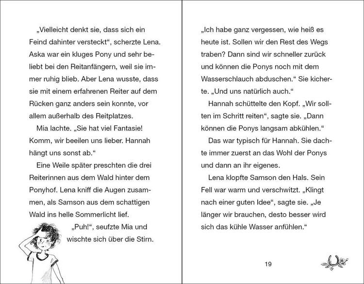 Produktbild: Mia und Aska / Ponyhof Apfelbl&uuml;te Band 5
